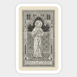 Sacred Heart Bethune Sticker